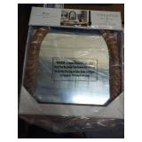 14\"x16\" Textured Wood Mirror - Thresholdâ¢ designed with Studio McGee - Retail: $50