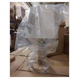 Turned Wood Table Lamp with Scalloped Shade - Room Essentialsâ¢ - Retail: $25