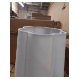 Turned Wood Table Lamp with Scalloped Shade - Room Essentialsâ¢ - Retail: $25