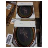 9\"x11\" Oval Frame Floral Wall Art - Thresholdâ¢ designed with Studio McGee - Retail: $50