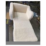 Kids Sofa, 2-in-1 Flip-Out Foam Couch with Soft Sherpa Cover, Cozy Play Lounge Chair, Cream