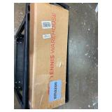 Pipishell 3 Tier Mesh Utility Cart, Rolling Metal Organization Cart with Handle and Lockable Wheels, Multifunctional Storage Shelves for Kitchen Living Room Office White