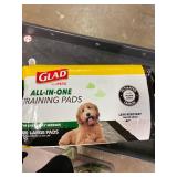 Glad for Pets Black Charcoal Puppy Pads, 23"x23" Disposable Training Pads That Absorb Urine & Neutralize Odor with Activated Carbon - 100 Count