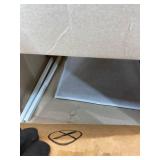 WLIVE LED Nightstand with Charging Station, White Dresser with 5 Fabric Drawers for Bedroom, Tall Night Stand with Open Shelves, Bed Side Tables Living Room