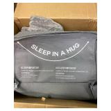 Uttermara Weighted Blankets for Adults Queen Size, 15lbs 60x80 inches Blanket with Soft Warm Plush Sherpa Fleece, Washable Thick Heavy Throw for Sleep, Anxiety and Calming, Grey