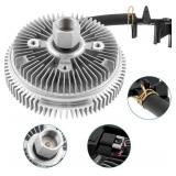 15071248 Engine Cooling Fan Clutch for Buick Rainier 2004-2007 Chevrolet Trailblazer GMC Envoy 2002-2009 SSR 2003-2006 Isuzu Ascender 2003-2007 Saab 9-7x 2005-2007, 15802525 25790869