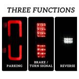 Retails for $133! KEWISAUTO Full LED Taillights for Ford F150 09-14, New Upgrade Smoked Black Rear Brake Stop Reverse Lights Turn Signal Tail Lamp for Ford F-150 2009-2014 Accessories (2PCS, Passenger