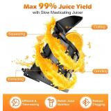 Retails for $120! Juicer Machines with 5.8" Large Feed Chute, Cold Press Juicer for Whole Vegetables and Fruits 400W, Slow Masticating juicer Easy to Clean Juice Extractor Machine High Juice Yield