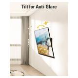 Mounting Dream TV Wall Mount for Most 37-75 Inch TVs, Universal Tilt TV Mount Fit 16", 18", 24" Stud with Loading Capacity 132lbs, Max Vesa 600 x 400mm, Low Profile Flat Wall Mount TV Bracket