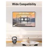 Mounting Dream TV Wall Mount for Most 37-75 Inch TVs, Universal Tilt TV Mount Fit 16", 18", 24" Stud with Loading Capacity 132lbs, Max Vesa 600 x 400mm, Low Profile Flat Wall Mount TV Bracket