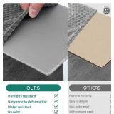 YITAHOME Dog Stairs for High Bed and Couch, Premium Foam Dog Steps for Small Dogs, Older Pets, Non-Slip Pet Stairs with High-Strength Boards, Removable Washable Cover, 4 Tiers Grey