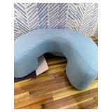 Side Sleeper Pillow, Side Sleeper Pillows for Adults, Memory Foam Pillow for Neck and Shoulder Pain, Ideal for Side Sleepers, Side Sleeper Pillows with Arm Hole (Blue)