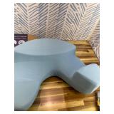 Side Sleeper Pillow, Side Sleeper Pillows for Adults, Memory Foam Pillow for Neck and Shoulder Pain, Ideal for Side Sleepers, Side Sleeper Pillows with Arm Hole (Blue)