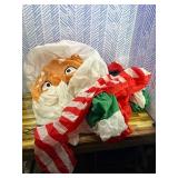 4ft Inflatable Santa Claus with LEDs, 30s-Auto Blow Up Christmas Decoration for Outdoor