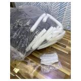 Arfntevss Corner Sectional Couch Covers Grey L Shape Sofa Cover Extra Large Magic Stretch Couch Cover Soft Feature Jacquard Design Furniture Protector U Shaped Sofa Slipcovers (True Gray, Large)