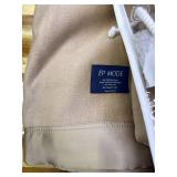 Retails for $190! EP Mode Luxury Mulberry Silk Blanket with Silk Charmeuse Border (Rugby Tan, Twin 66" x 88")