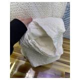 Bedsure Gentlesoft 100% Cotton Large Blanket Oversized King for Bed - Breathable Thick Waffle Weave Blanket for Summer, Couch Cover, White, 120x94 inches