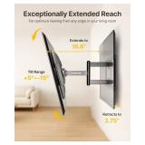 Retails for $110! monTEK Full Motion TV Wall Mount for 37-84 Inch TVs & monTEK Heavy Duty TV Wall Mount for 37-90 inch TV