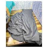 Bedsure Oversized King Comforter Set, Dark Grey Soft Prewashed Bedding for All Seasons, 3 Pieces GentleSoft Bed Set, 1 Lightweight Comforter (120"x98") and 2 Pillowcases (20"x36")