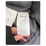 Bedsure Oversized King Comforter Set, Dark Grey Soft Prewashed Bedding for All Seasons, 3 Pieces GentleSoft Bed Set, 1 Lightweight Comforter (120"x98") and 2 Pillowcases (20"x36")