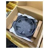 SENSARTE Nonstick Cookware Set 13-Piece, Non Stick Pots and Pans Set with Swiss Granite Coating, Healthy Kitchen Cooking Set, Stay-Cool Handles, PFOA Free