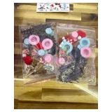 AuroTops 24 Pack Christmas Crafts for Kids,DIY Snowman Kit,Modeling Clay Craft Kits for Kids,Build a Snowman Kit,Christmas Stocking Stuffers Holiday Party Decoration Gifts Bulk