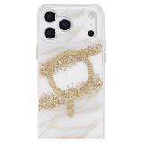 Case-Mate iPhone 17 Pro Max Case Compatible with MagSafe - Stylish Marble Phone Case with 12ft Drop Protection - Premium Magnetic Cover for iPhone 17 Pro Max - Karat Granite