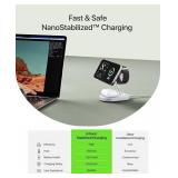 Intoval Fast Charging Station for Magsafe Apple Devices, Wireless Charger for MagSafe iPhones, 3 in 1 Magnetic Charger Stand for iPhone16/15/14/13, Apple Watch & AirPods