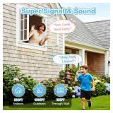 Video Walkie Talkie Toys for Kids, Boys and Girls - 2 Pack Rechargeable Video Intercom Kid Walkies Talkies - Christmas Birthday Gifts for Kids Family Games, Outside, Camping, Hiking (Pink/Pink)