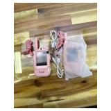 Video Walkie Talkie Toys for Kids, Boys and Girls - 2 Pack Rechargeable Video Intercom Kid Walkies Talkies - Christmas Birthday Gifts for Kids Family Games, Outside, Camping, Hiking (Pink/Pink)