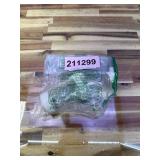 Leak-Proof Small Animal Water Bottle for Chinchillas, Birds, Hamsters, Guinea Pigs, Rabbits and Other Small Pets. (White, 8.12oz)