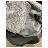 EHEYCIGA Curved Dog Stairs Ramp for High Beds 22.6" H, 5-Step Dog Steps for Small Dogs and Cats, Pet Stairs for High Bed Climbing, Non-Slip Balanced Pet Step Indoor, Grey