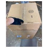 EHEYCIGA Curved Dog Stairs Ramp for High Beds 22.6" H, 5-Step Dog Steps for Small Dogs and Cats, Pet Stairs for High Bed Climbing, Non-Slip Balanced Pet Step Indoor, Grey