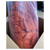 Bedsure Tufted Boho Comforter Set California King - Terracotta Boho Bed Set, GentleSoft 3 Pieces Farmhouse Shabby Chic Embroidery Bedding, Gifts for Woman, Soft Jacquard Comforter for All Seasons