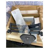 Suptek Quad LED LCD Monitor Stand up Free-Standing Desk Stand Extra Tall 31.5" Pole Heavy Duty Fully Adjustable Mount for 4 (3+1) / Four Screens up to 27 inch (ML6864)