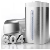 Jack & Rose Stainless Steel Humidifier, Easy to Clean, Dishwasher Safe, Cool Mist Humidifiers for Bedroom