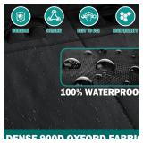 EVERHANGER Tailgate Bike Pad for 5 Bicycles, Pickup Truck Tailgate Protection Pad with 2 Tool Pockets, 52