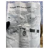 EVERHANGER Tailgate Bike Pad for 5 Bicycles, Pickup Truck Tailgate Protection Pad with 2 Tool Pockets, 52