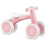 SEREED Baby Balance Bike for 1 Year Old Boys Girls 12-24 Month Toddler Balance Bike, 4 Wheels Toddler First Bike, First Birthday Gifts