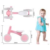 SEREED Baby Balance Bike for 1 Year Old Boys Girls 12-24 Month Toddler Balance Bike, 4 Wheels Toddler First Bike, First Birthday Gifts