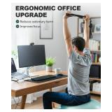 Trideer Exercise Ball Yoga Ball,Office Seating & Balance Ball Chair, Stability Ball for Pilates, Physical Therapy,Core Training & Balance Improvement & Stretching