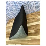 Wedge Pillow for Sleep Apnea, 12 Inch Bed Wedge Pillow for Headboard, Headboard Triangle Pillow Wedge for Acid Reflux, After Surgery, Snoring, Cooling Memory Foam Top, Removable Cover