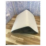 Knee Wedge Pillow for Post-Surgery Recovery-Leg Elevation Support for Sleep Position, Alleviating Lower Back & Hip Pain Enhancing Circulation in Ankles Legs Triangle Pillow with Removable Cover