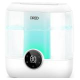 Dreo 6L Top Fill Humidifiers for Bedroom, 60H Runtime, 28 dB Quiet Supersized Cool Mist Humidifiers for Large Room, Air Humidifier for Home, Baby, Plant, Indoor, Night Light, Ultrasonic