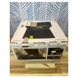 Retails for $171! Victrola Century Essential - 5-in-1 Vinyl Record Player & Music Center 3-Speed Turntable, CD Player, VINYLSTREAM, Bluetooth & 3.5mm Aux, Record Player with Speakers, Mid Century Desi