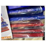 HORUSDY 8-Piece Magnetic Socket Organizer Set, Magnet Socket Holder, 1/4", 3/8", 1/2" Socket Holds 199 Pieces Magnetic Trays. (8-Piece Organizer Set)