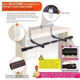 Ally Peaks Pull Up Bar for Doorway | Thickened Steel Max Limit 440 lbs Upper Body Fitness Workout Bar| Multi-Grip Strength for Doorway | Indoor Chin-Up Bar Fitness Trainer for Home Gym Portable