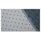 Soft Fluffy Round Area Rug, Cozy Plush Shaggy Circle Carpet for Living Room Bedroom Home D cor Red 5.9 Feet