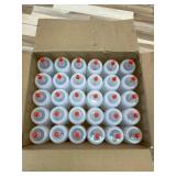 Squeeze Bottle, Shekure 30Pcs 4 Oz Premium Food Grade Plastic Bottles with Squeeze Top Caps Include 2 Labels and 1 Pen for Icing Cookie Decorating Sauces Condiments Arts Crafts BPA Free