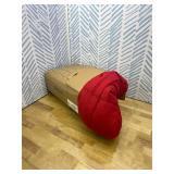 Bare Home Comforter Set - Queen Size - Ultra-Soft - Goose Down Alternative - Premium 1800 Series - All Season Warmth (Queen, Red)